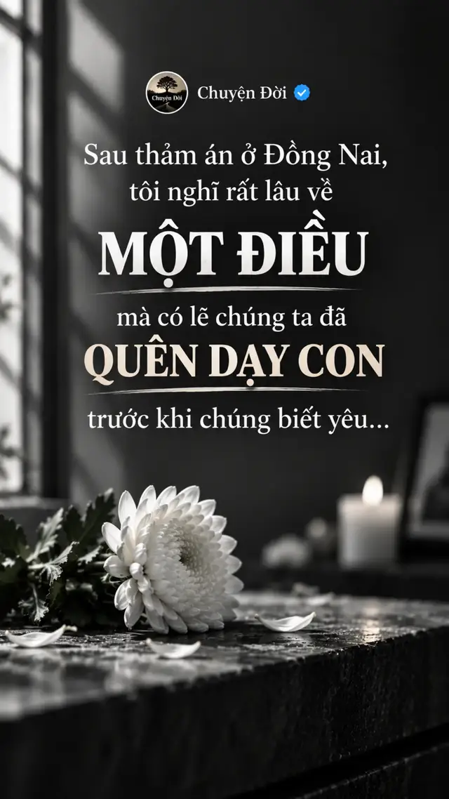 Ảnh minh họa Sau vụ việc đau lòng ở Đồng Nai, tôi nghĩ rất lâu về một điều. Chúng ta dạy con rất nhiều thứ trước khi con bước vào tình yêu. Dạy con biết yêu thương. Biết chung thủy. Biết trân trọng người bên