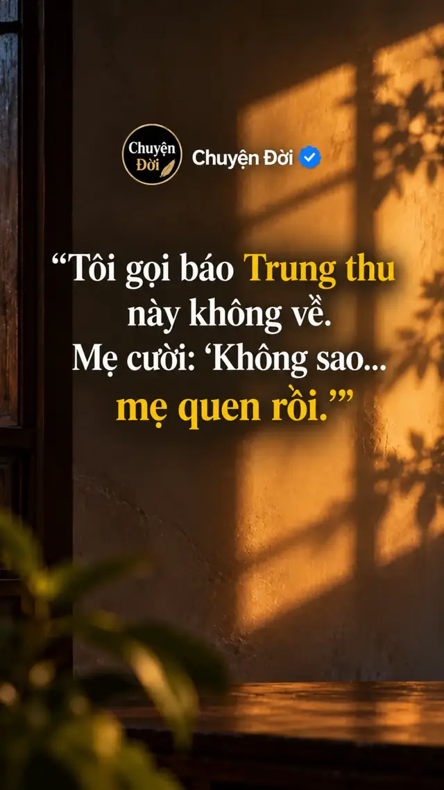 Ảnh minh họa “Tôi gọi báo Trung thu này không về. Mẹ cười ‘Không sao... mẹ quen rồi.’” Nghe mẹ nói vậy, tôi lại thấy nhẹ cả người. Mấy năm nay, Trung thu với tôi gần như một ngày bình thường. Công việc, con