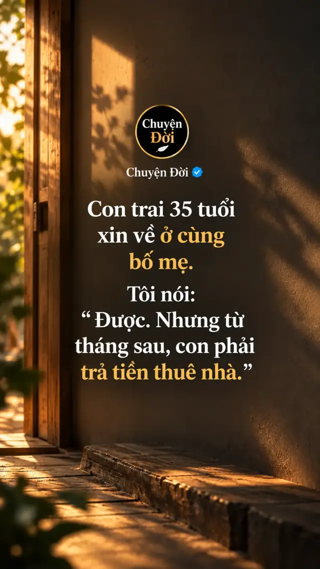 Ảnh minh họa Con trai tôi 35 tuổi. Sau một lần làm ăn thất bại, số tiền dành dụm gần như không còn. Căn hộ đang thuê, nó cũng quyết định trả lại. Hôm ấy nó kéo một chiếc vali về nhà. “Bố mẹ cho con ở nhờ vài