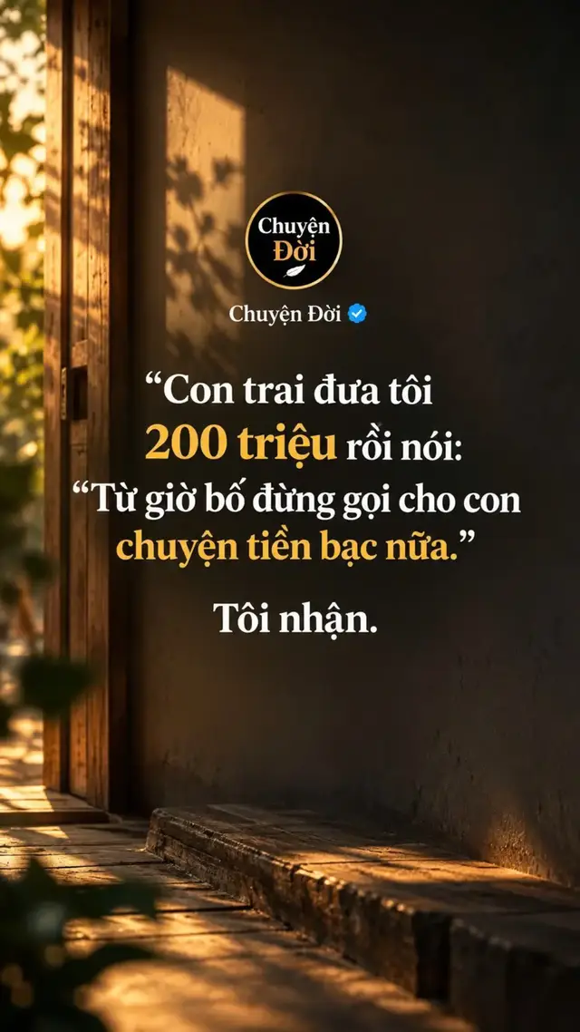 Ảnh minh họa Con trai tôi làm việc trên thành phố đã hơn mười năm. Nó có vợ, có hai đứa con, công việc cũng ổn. Còn vợ chồng tôi vẫn ở căn nhà cũ dưới quê. Mấy năm gần đây, tôi gọi cho nó khá nhiều. “Cái mái sau