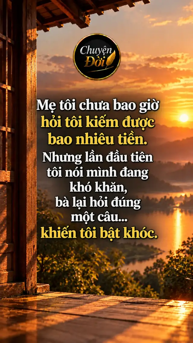 Ảnh minh họa Mẹ tôi chưa bao giờ hỏi tôi kiếm được bao nhiêu tiền. Từ ngày tôi đi làm, mỗi lần gọi điện về, mẹ chỉ hỏi những câu rất quen thuộc. “Ăn cơm chưa con” “Dạo này có mệt không” “Công việc có bận lắm